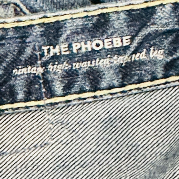 π AG ADRIANO GOLDSSCMIED Phoebe Jeans | Sz 26R | π High Rise β’ Frayed Step Hem - Picture 7 of 7